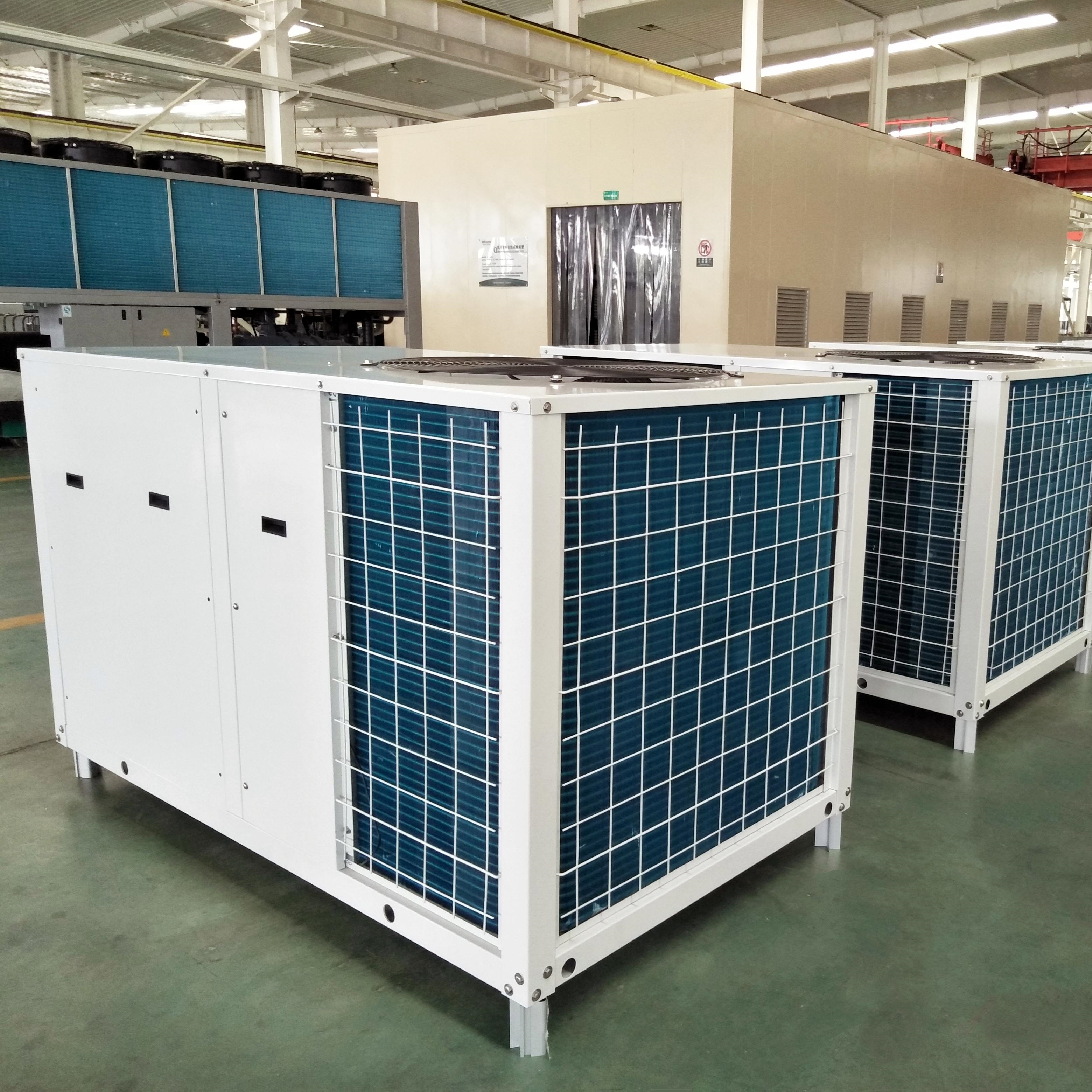 28KW 35kW 50kW Condizionatore commerciale Air Concepite unità confezionata con alimentazione orizzontale